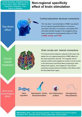 Editorial: Non-invasive brain stimulation in psychiatric disorders: From bench to bedside